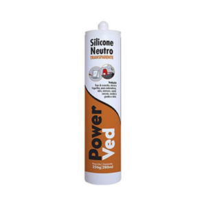 Silicone acético transparente Power Ved 280ml