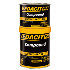 VEDACIT | Compound Adesivo Epóxi TIX